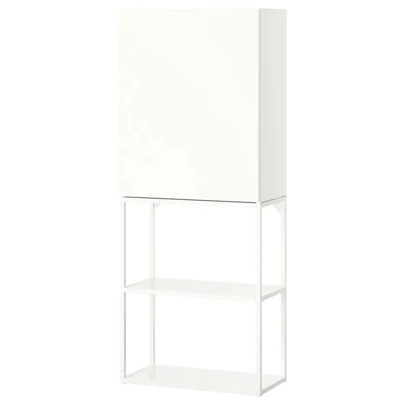 IKEA ENHET ЭНХЕТ, комбинация д / хранения, белый, 60x32x150 см 895.481.24 фото №1