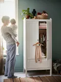 IKEA HÄNGA ХЕНГА, вішак для дитячого верхнього одягу, натуральний 601.787.69 фото thumb №3