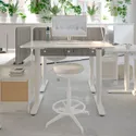 IKEA EILIF ЭЙЛИФ, экран д / письменного стола, серый, 80x48 см 004.669.37 фото thumb №4