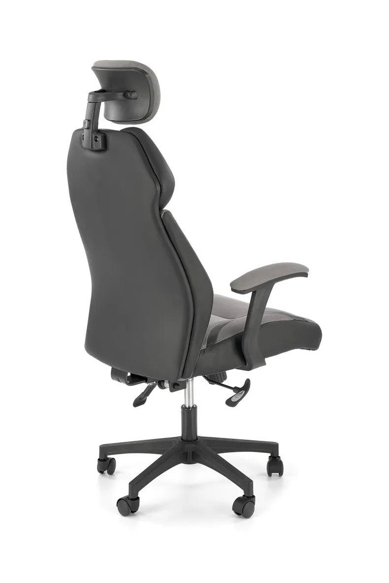 Крісло офісне, комп'ютерне HALMAR CHRONO, сірий/чорний фото №6