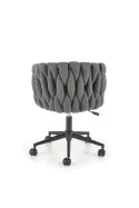 Крісло комп'ютерне офісне обертове HALMAR TALON сірий, тканина фото thumb №6