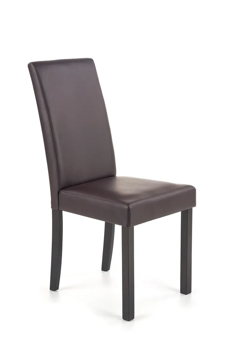 Кухонний стілець HALMAR NIKKO венге/темно-коричневий фото №4