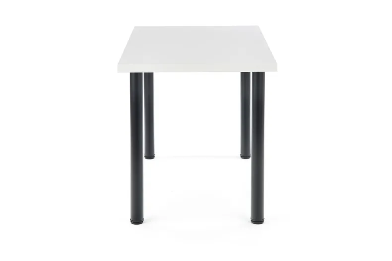Кухонный стол HALMAR MODEX 2 120x68 см цвет столешницы - белый, ножки - черные фото №2