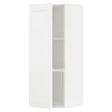 IKEA METOD МЕТОД, шафа навісна із полицями, білий Енкопінг / білий імітація дерева, 40x100 см 394.734.61 фото thumb №1