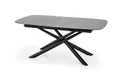 Кухонный стол раскладной HALMAR CAPELLO 180-240x95 см черный, серый фото thumb №14