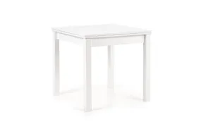 Стол обеденный HALMAR GRACJAN 80-160x80 см белый фото
