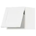 IKEA METOD МЕТОД, горизонтальный навесной шкаф, белый Энкёпинг / белая имитация дерева, 40x40 см 094.734.86 фото thumb №1