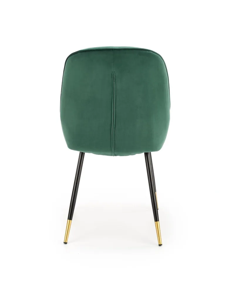 Кухонний стілець HALMAR K437 темно-зелений фото №2