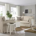 IKEA HYLTARP ХЮЛЬТАРП, 3-місний диван, Hemmesta світло-бежевий 494.958.63 фото thumb №2