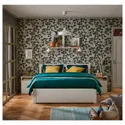 IKEA SONGESAND СОНГЕСАНД, каркас ліжка, білий / ЛЕНСЕТ, 160x200 см 492.412.96 фото thumb №2