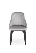 Кухонний стілець HALMAR TOLEDO 3 чорний /світло-сірий фото thumb №9