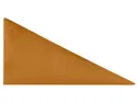 BRW Обитая треугольная панель L 30x15 см желтая 081242 фото thumb №1
