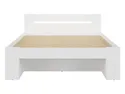 BRW Комплект: каркас кровати BRW NEPO PLUS, белый, 160х200 см + матрас CERES LOZ3S/160+CERES+STEL-BI фото thumb №2