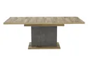 BRW Раскладной стол Ricciano 160/200x90 бетон темно-серый/дуб вековой BNCI/DAKL фото thumb №4
