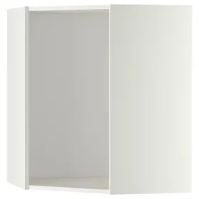 IKEA METOD МЕТОД, каркас кутової навісної шафи, білий, 68x68x80 см 202.056.61 фото