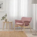 IKEA VEDBO ВЕДБУ, крісло, Гарматний світло-рожевий 405.522.21 фото thumb №2