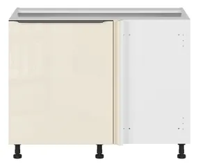 BRW Sole L6 правый угловой кухонный шкаф магнолия жемчуг строит угловой 120x82 см, альпийский белый/жемчуг магнолии FM_DNW_120/82/60_P/B-BAL/MAPE фото