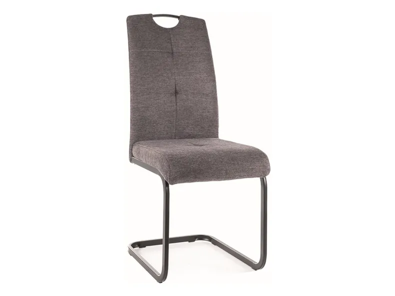 Обідній стілець SIGNAL AXO BREGO 18 - темно-сірий фото №1