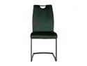 BRW Кресло с велюровой обивкой Eriz с ручкой темно-зеленое, темно-зеленый/черный DUBLIN_DARK_GREEN_19 фото thumb №2