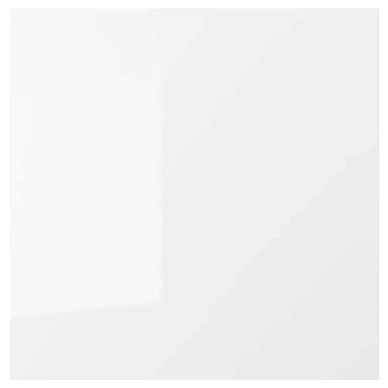 IKEA RINGHULT РІНГХУЛЬТ, дверцята, глянцевий білий, 60x60 см 102.050.96 фото №1