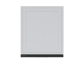 BRW Верхний кухонный шкаф Verdi 60 см с вытяжкой слева светло-серый матовый, греноловый серый/светло-серый матовый FL_GOO_60/68_L_FL_BRW-SZG/JSZM/CA фото