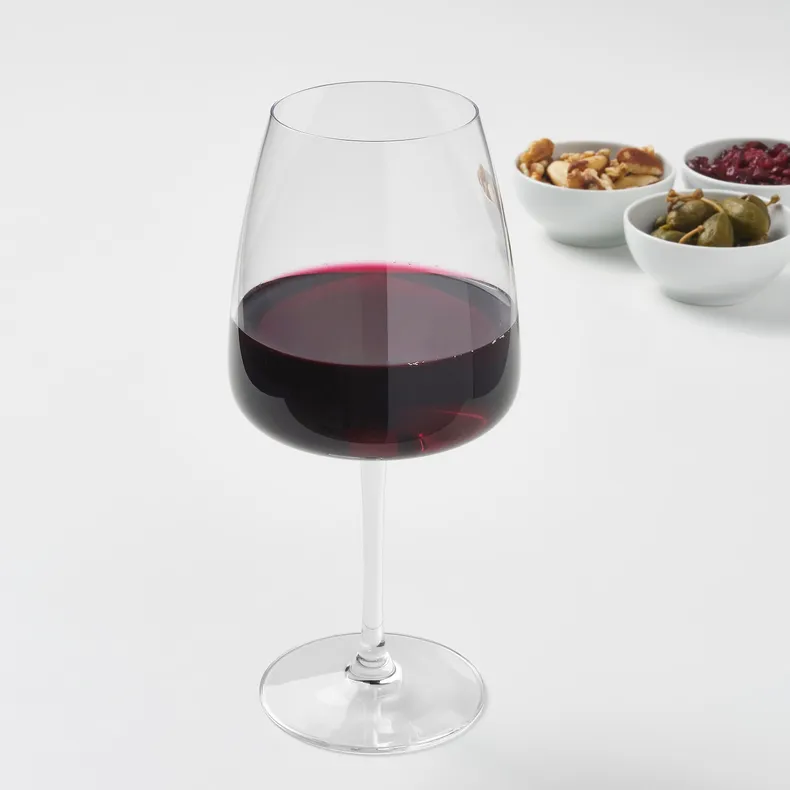 IKEA DYRGRIP ДЮГРИП, бокал для красного вина, прозрачное стекло, 58 кл 203.093.00 фото №4