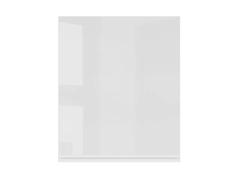 BRW Верхний кухонный шкаф 60 см правый белый глянец, альпийский белый/глянцевый белый FH_G_60/72_P-BAL/BIP фото №1