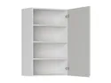 BRW Верхний кухонный шкаф 60 см правый светло-серый глянец, альпийский белый/светло-серый глянец FH_G_60/95_P-BAL/XRAL7047 фото thumb №3