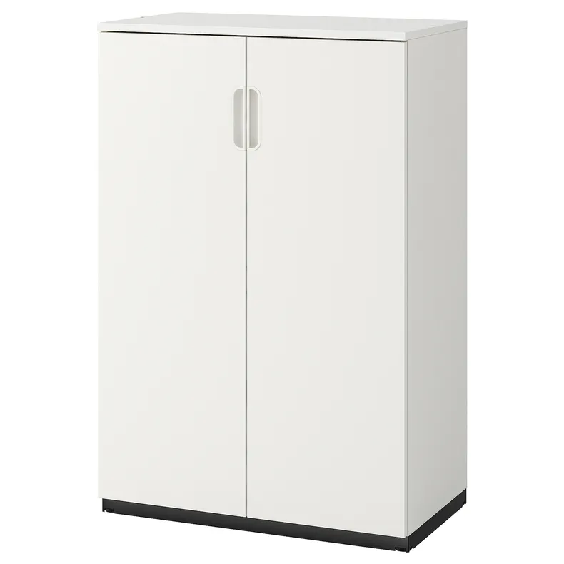 IKEA GALANT ГАЛАНТ, шкаф с дверями, белый, 80x120 см 103.651.41 фото №1