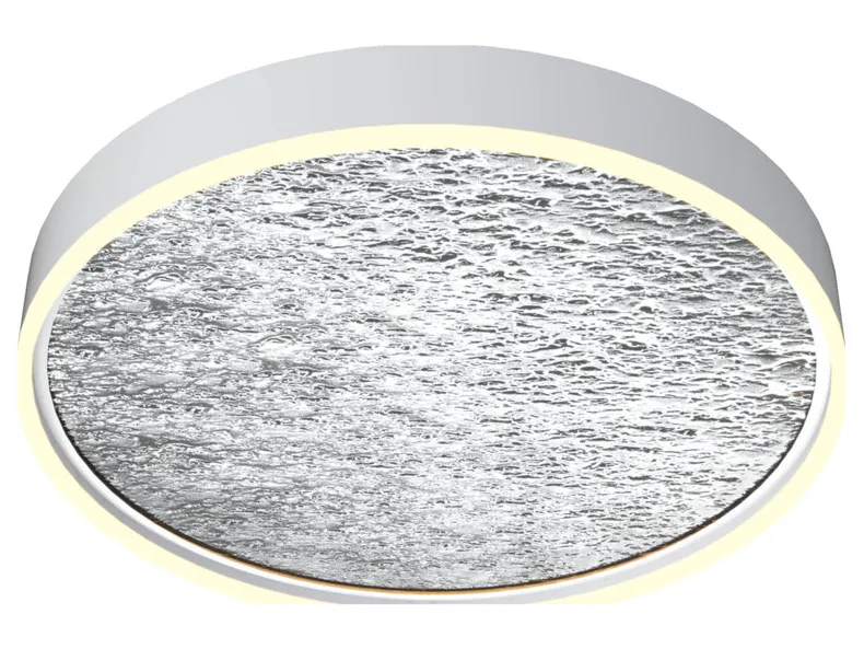 BRW Стельовий світлодіодний світильник бордо зі сріблястим диммером 091078 фото №1