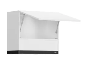 Кухонна шафа BRW Top Line 60 см з витяжкою Поворотна білий глянець, альпійський білий/глянцевий білий TV_GOO_60/50_O_FL_BRW-BAL/BIP/CA фото