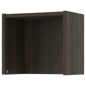 IKEA BILLY БИЛЛИ, верхняя полка, темно-коричневая имитация дуб, 40x28x35 см 304.928.26 фото