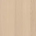 IKEA MALM МАЛЬМ, каркас ліжка з матрацом, Шпон дуба, фарбований в білий колір / тверда деревина Вестероя, 90x200 см 895.368.28 фото thumb №7