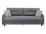 BRW Тримісний диван-ліжко Verto з велюровим ящиком сірий, Elma 13 Grey/Asti 23 Grey SO3-VERTO-LX_3DL-G3_BA3BB1 фото