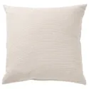 IKEA SANDTRAV САНДТРАВ, подушка, бежевый / белый, 45x45 см 705.022.58 фото thumb №1