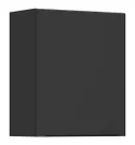 BRW Sole L6 60 см правый верхний кухонный шкаф черный матовый, черный/черный матовый FM_G_60/72_P-CA/CAM фото thumb №2