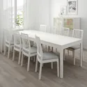 IKEA EKEDALEN ЭКЕДАЛЕН, раздвижной стол, белый, 180 / 240x90 см 703.407.65 фото thumb №3