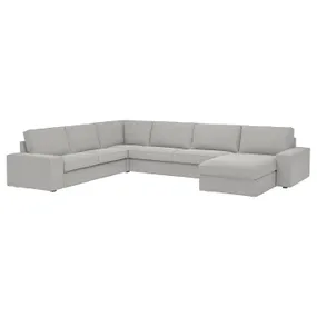 IKEA KIVIK КІВІК, кутовий 6-місний диван з кушеткою 194.846.96 фото