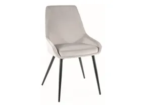 Кресло SIGNAL COBE Velvet, Bluvel 03 - светло-серый фото
