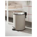 IKEA EKOLN ЭКОЛЬН, мусорное ведро, бежевый, 3 l 704.930.13 фото thumb №4