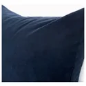 IKEA SANELA САНЕЛА, чохол на подушку, темно-синій, 50x50 см 603.436.46 фото thumb №2