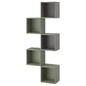 IKEA EKET ЕКЕТ, настінна комбінація для зберігання, різнокольоровий / зелений 395.216.74 фото thumb №1