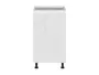 BRW Базовый шкаф для кухни Sole 45 см левый белый глянец, альпийский белый/глянцевый белый FH_D_45/82_L-BAL/BIP фото
