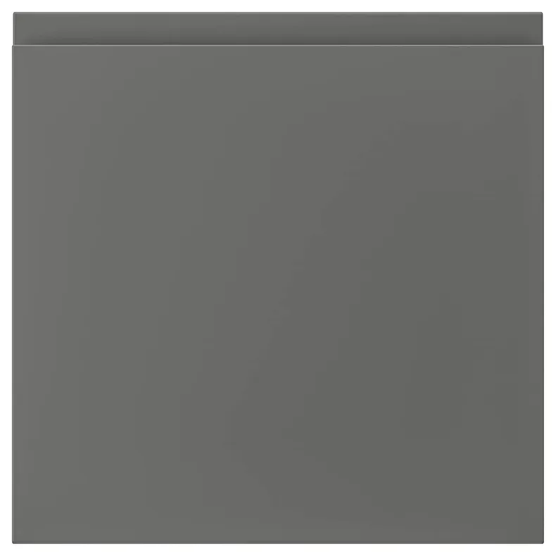 IKEA VOXTORP ВОКСТОРП, фронтальная панель ящика, тёмно-серый, 40x40 см 504.541.02 фото №1
