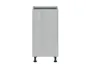 BRW Базовый шкаф Top Line для кухни 40 см правый серый глянец, серый гранола/серый глянец TV_D_40/82_P-SZG/SP фото