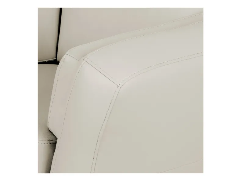 BRW Класичне крісло Viena з натуральної шкіри білого кольору, Мадрас 215 FO-VIENA-1-SK1_BC246E фото №5