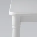 IKEA DANDERYD ДАНДЕРЮД / SKOGSTA СКОГСТА, стіл+4 стільці, білий / дія, 130 см 695.451.88 фото thumb №3