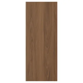 IKEA TISTORP ТИСТОРП, дверь, коричневый орех, 40x100 см 205.584.84 фото