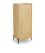 Шкаф HALMAR MOBIUS 2D 78x60 см, корпус : натуральный гикори, фасады - натуральный гикори фото
