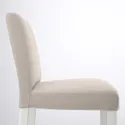 IKEA BERGMUND БЕРГМУНД, барний стілець зі спинкою, білий / бежевий галантерейний, 75 см 693.882.11 фото thumb №5